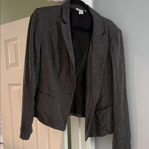 White House Black Market Charcoal Blazer